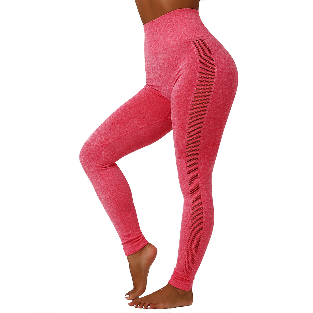 Leggings de yoga para mujer personalizados de cintura alta a tope Push Up Control de barriga Gimnasio Deportes Entrenamiento sin costuras Leggings de secado rápido