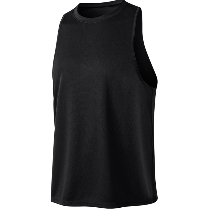 Personalizar chaleco deportivo suelto para hombre, Fitness, correr, baloncesto, entrenamiento, sin mangas, transpirable, secado rápido, Top grande