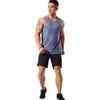 Personalizar baloncesto correr sin mangas camiseta de secado rápido chaleco deportivo traje de entrenamiento muscular para hombres grande