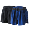 Pantalones cortos deportivos Pantalones cortos de entrenamiento para correr de maratón antivacíos para hombres Pantalones de tres puntos de secado rápido para atletismo y campo sueltos