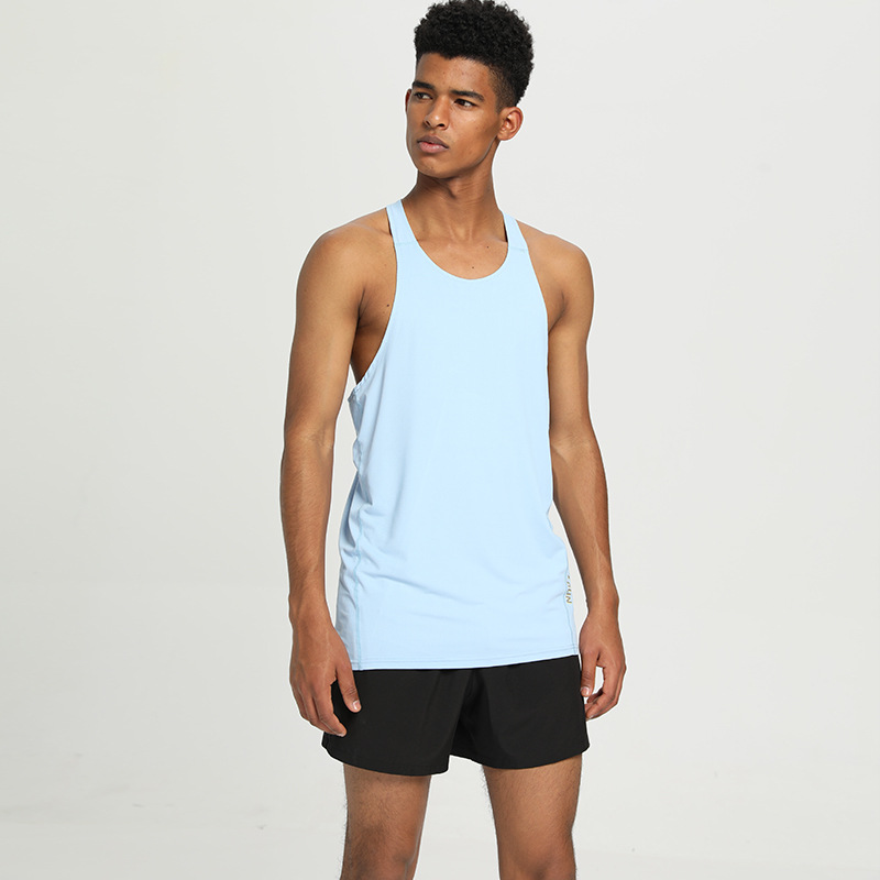Chaleco deportivo de secado rápido para correr maratón para hombre, camiseta sin mangas ligera y transpirable para ocio y fitness