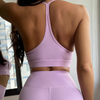 Entrenamiento de las mujeres para Yoga Gym Sexy Muscle Spaghetti Strap Running Athletic Fitness Bra