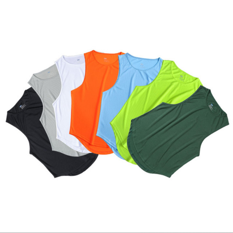 Modifique la ropa deportiva del chaleco de la aptitud del funcionamiento de la yoga de las camisas de secado rápido para requisitos particulares grandes de los deportes grandes de alta calidad