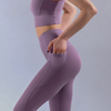 Conjuntos de yoga sin costuras para mujer, 2 piezas, personalizados, cintura alta, control de abdomen, a prueba de sentadillas, con bolsillos, al aire libre, talla grande, gimnasio, deportes, entrenamiento, mallas