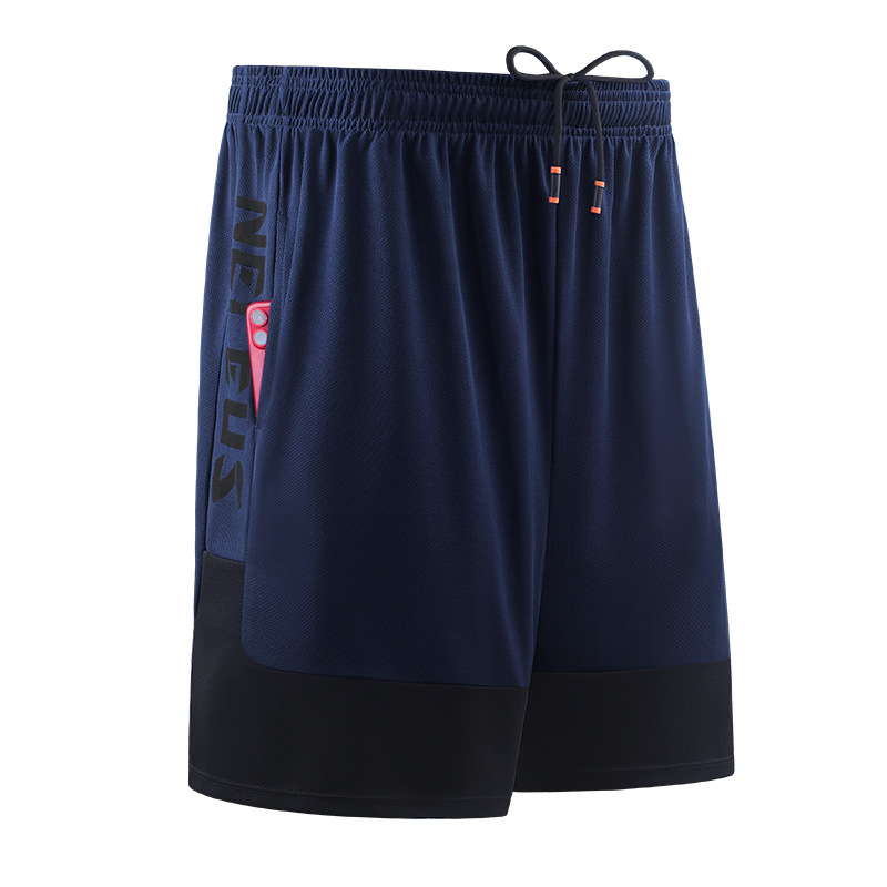 Pantalones cortos de baloncesto cómodos de cinta suelta de secado rápido para hombre, para correr, baloncesto, fútbol, ​​fitness, deportes