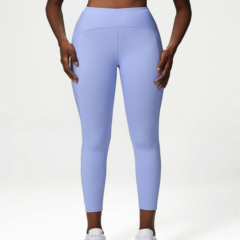 Leggings de yoga para mujer, pantalones sin costuras de entrenamiento deportivo de gimnasio al aire libre con Push Up de cintura alta personalizados