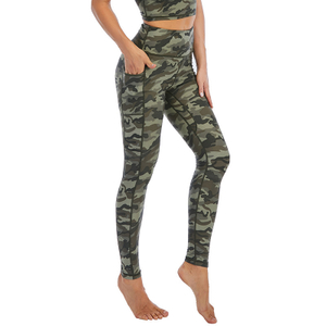 Las mujeres Customizez Yoga Pantalones de cintura alta Casual Correr al aire libre Gimnasio Deportes Entrenamiento Leggings ajustados