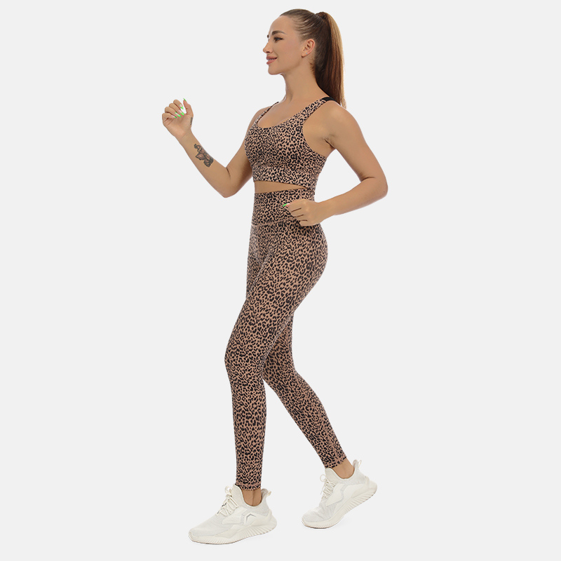 Venta caliente Mujeres Leopard Animal Print Yoga Leggings Custom Wholesale Set de 20 Envío Gratis Gym Sports Workout Seamless New Year Style Legging